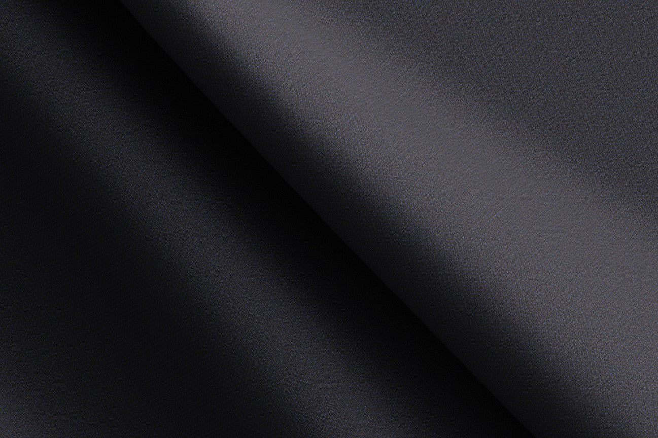 Pantalone su misura lana e seta120s blu Canonico