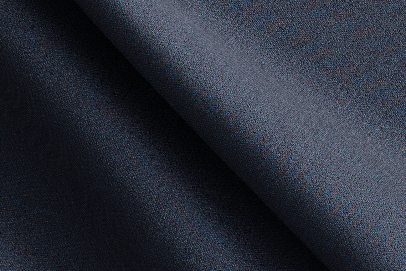 Pantalone su misura lana solaro 130s blu Caccioppoli