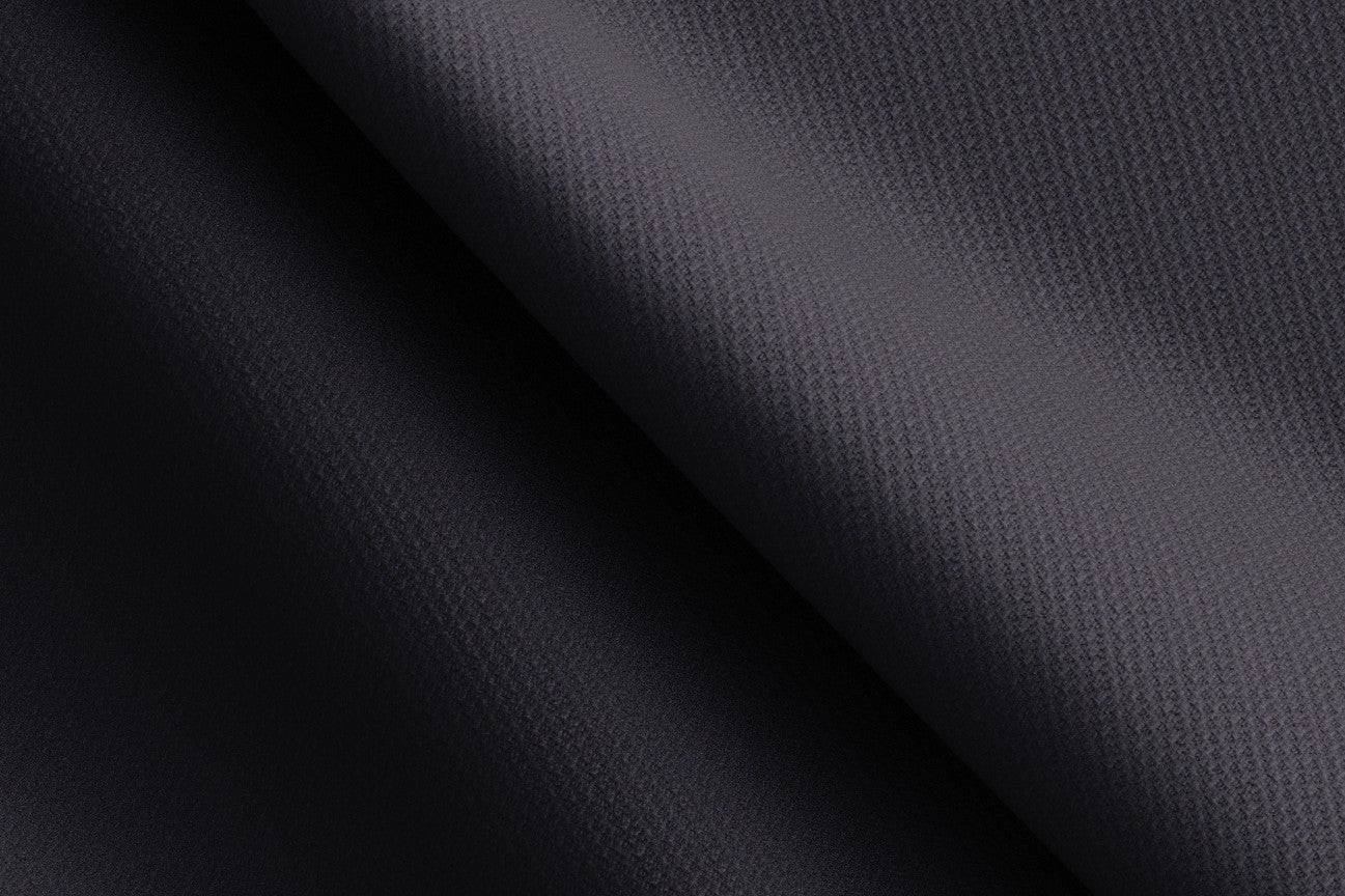 Gilet su misura lana e seta 150s blu Caccioppoli
