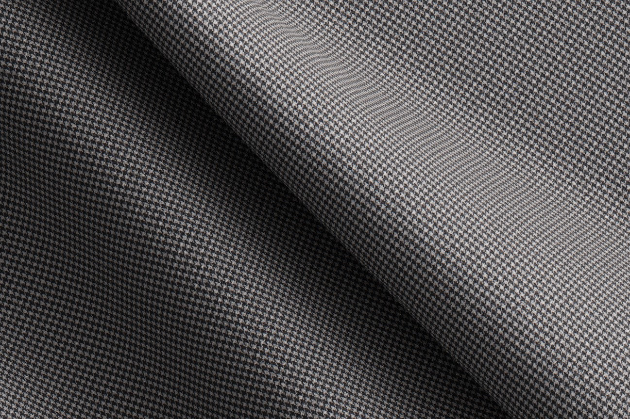 Pantalone su misura lana 110s nero Canonico