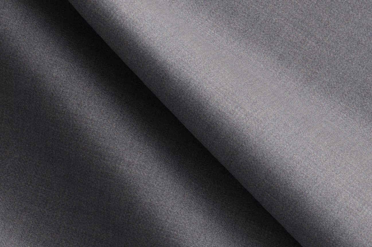 Pantalone su misura lana e seta 150s grigio Caccioppoli