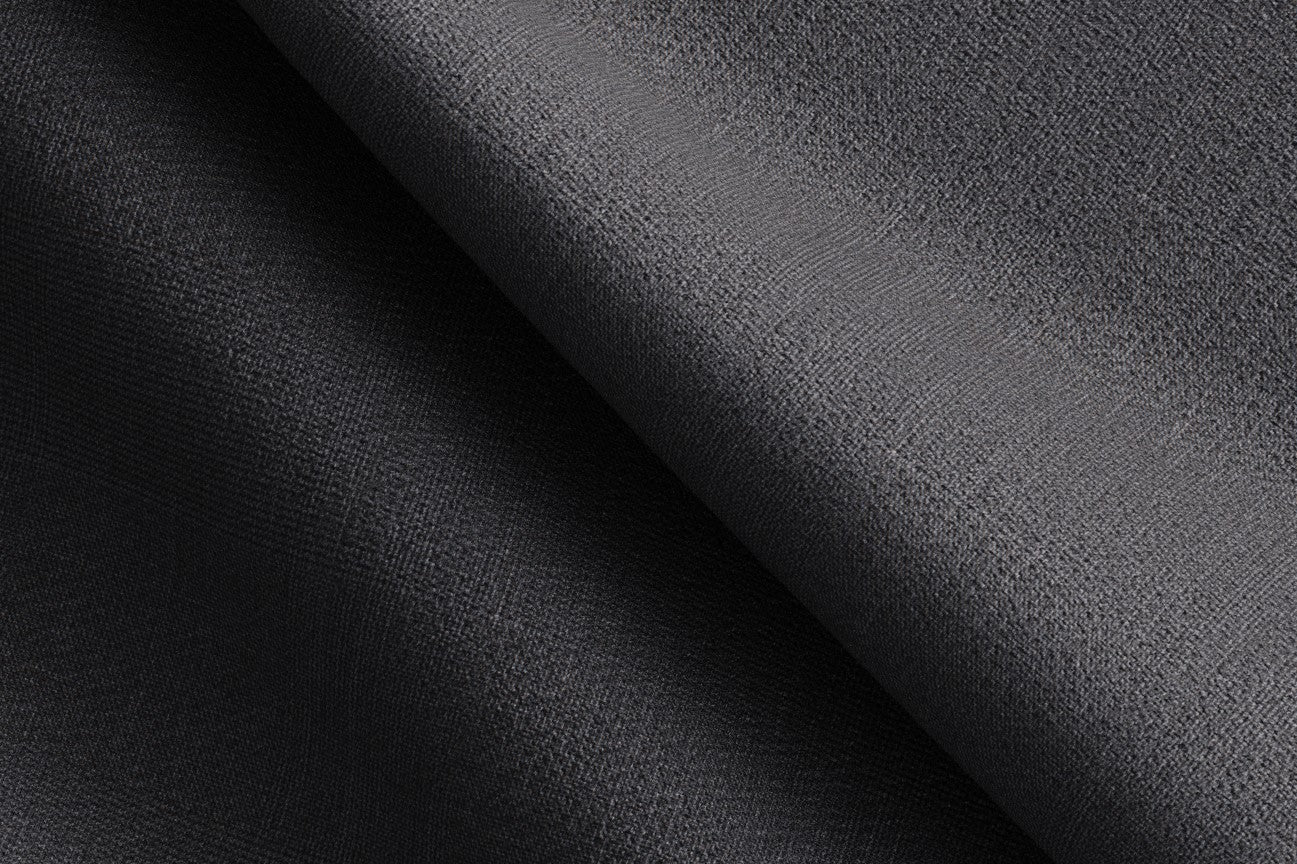 Pantalone con fascia su misura lana 110s grigio Canonico