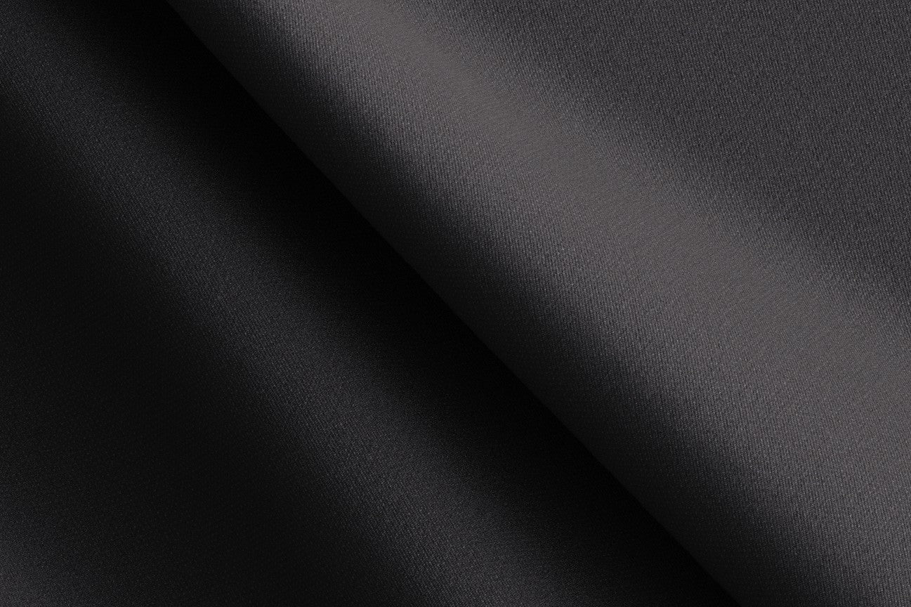 Giacca su misura lana e seta120s nero Canonico