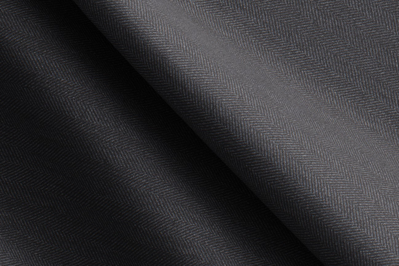 Abito su misura lana 110s grigio Canonico
