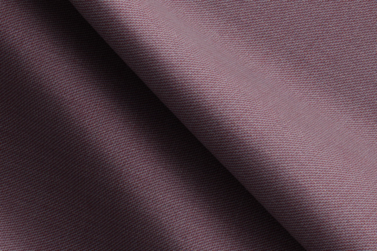 Pantalone su misura lana e seta 150s rosa Caccioppoli
