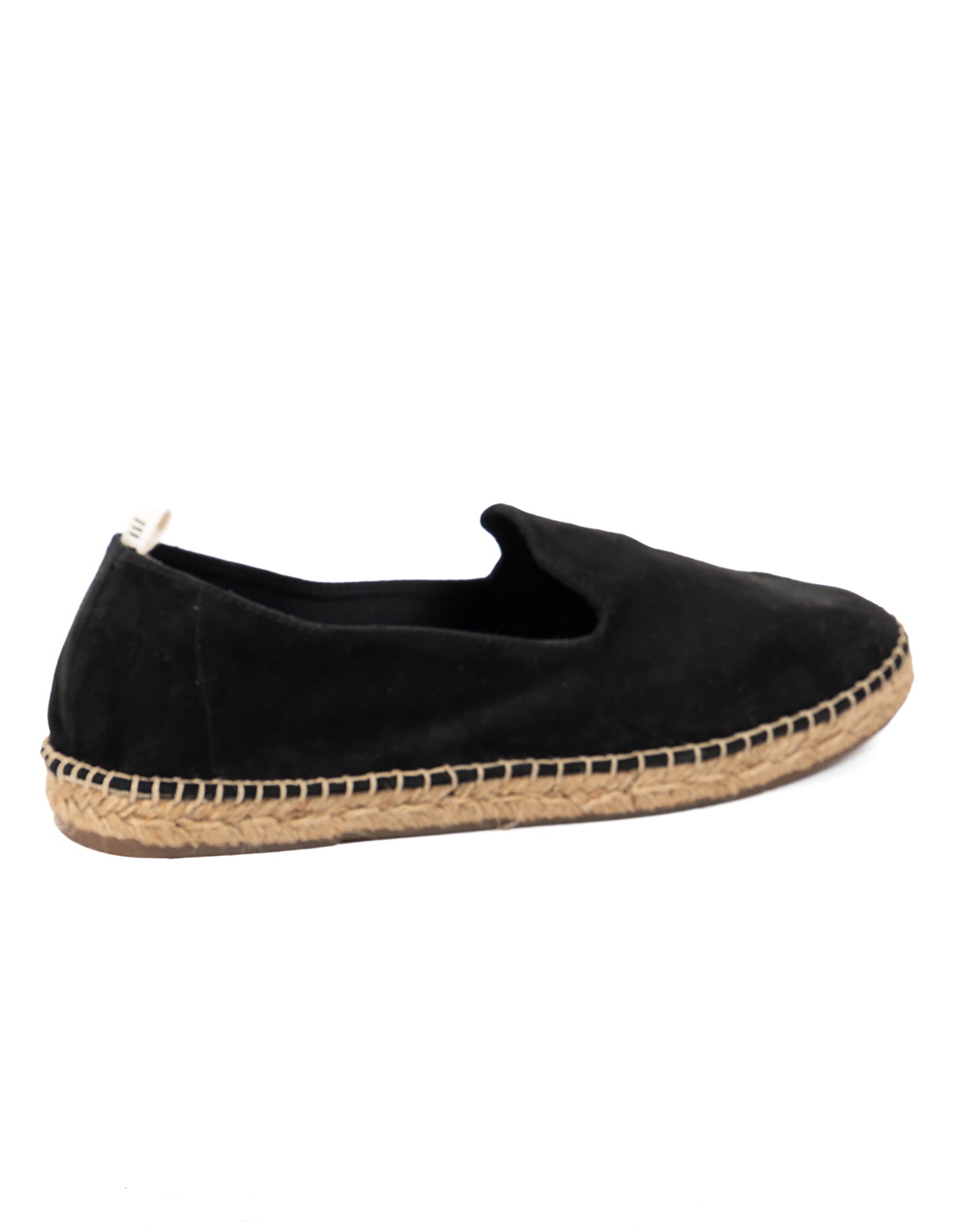 Espadrillas Atene in camoscio nero