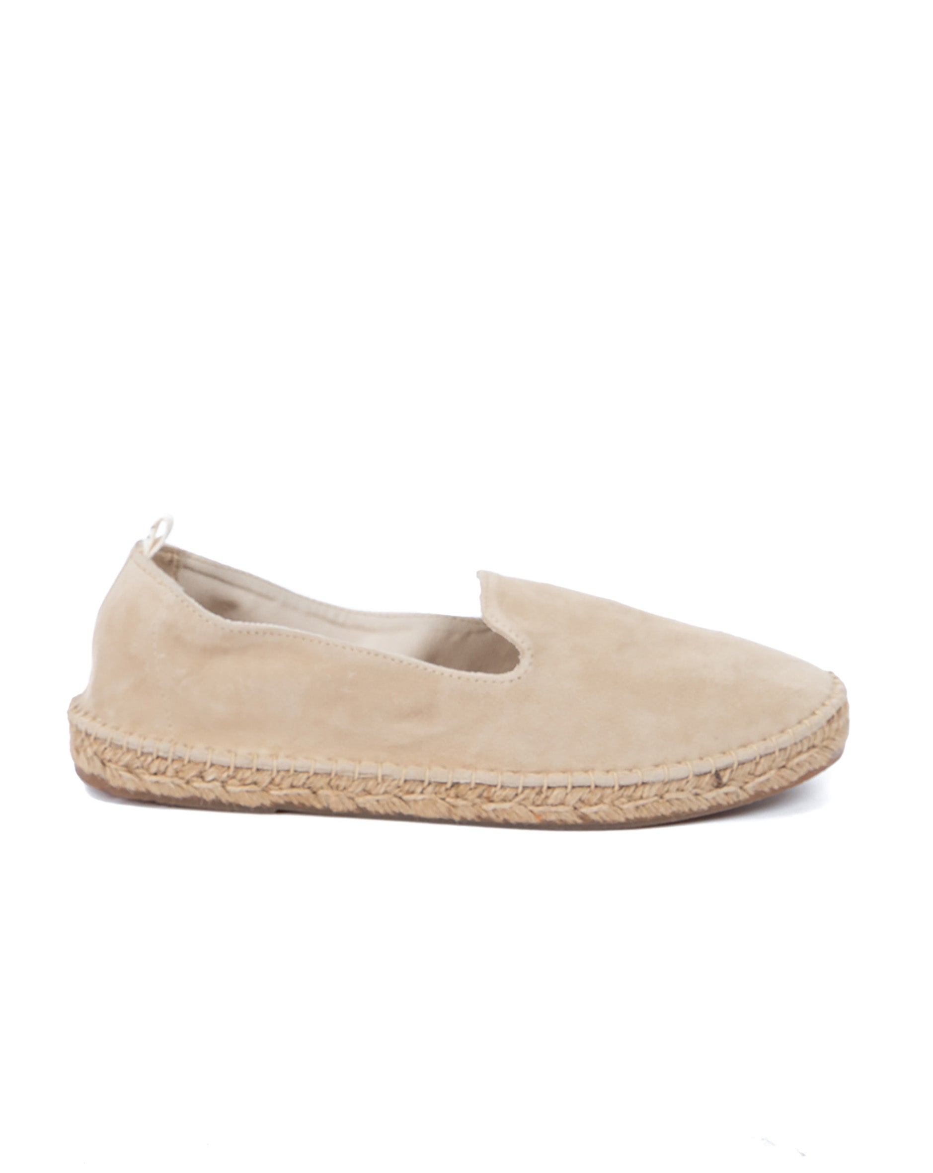 Espadrillas Atene in camoscio beige