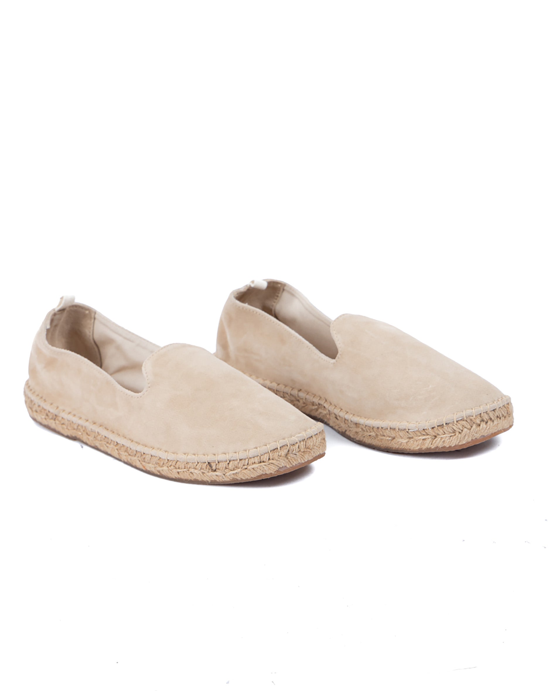 Espadrillas Atene in camoscio beige
