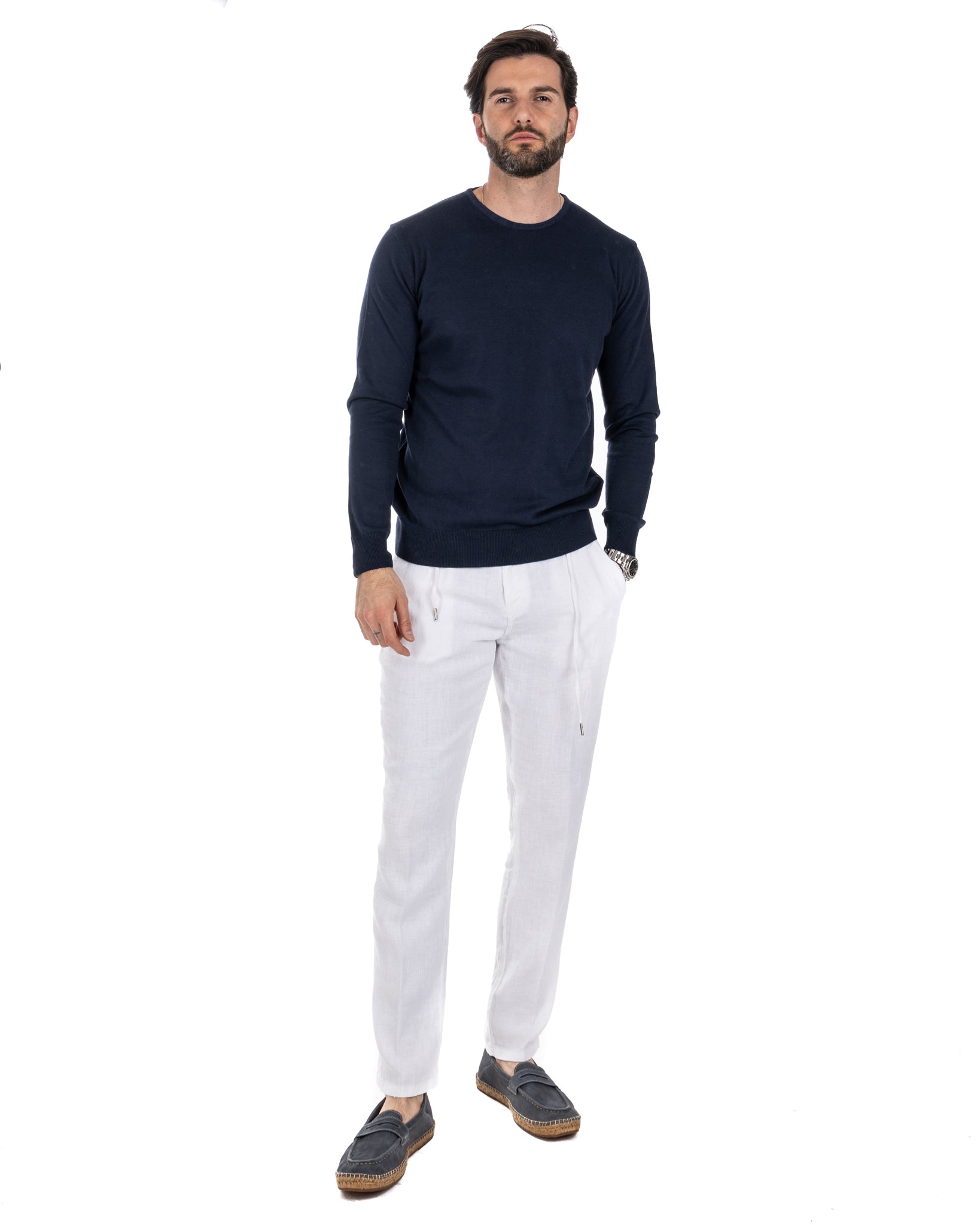 Maglioncino Daniil in cotone blu