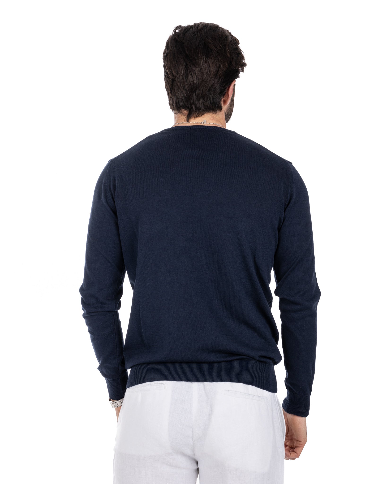 Maglioncino Daniil in cotone blu