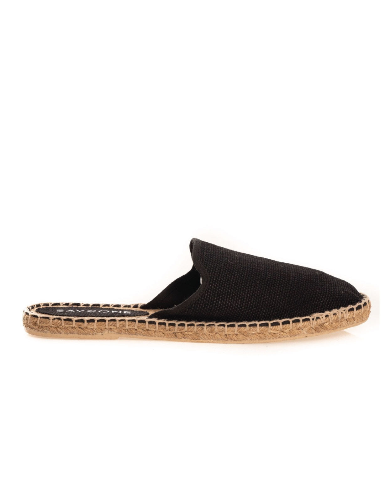 Mules Portofino espadrillas nera